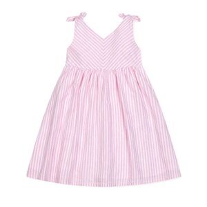 Hope and Henry Bow Shoulder Swing Dress 4T